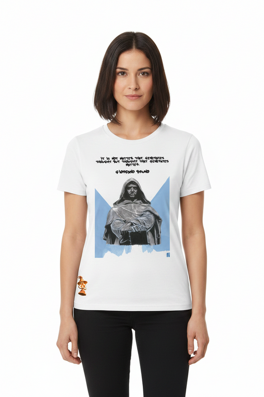 T-shirt illustrAEmenti Giordano Bruno