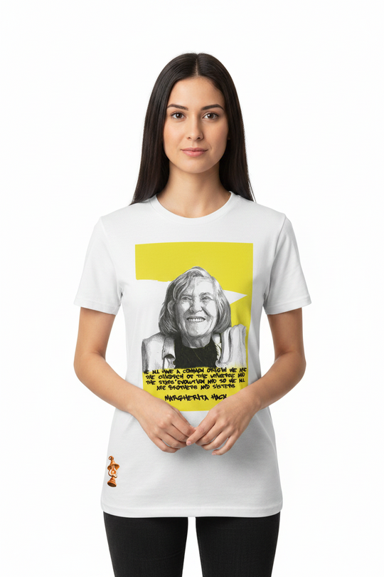 T-shirt illustrAEmenti Margherita Hack