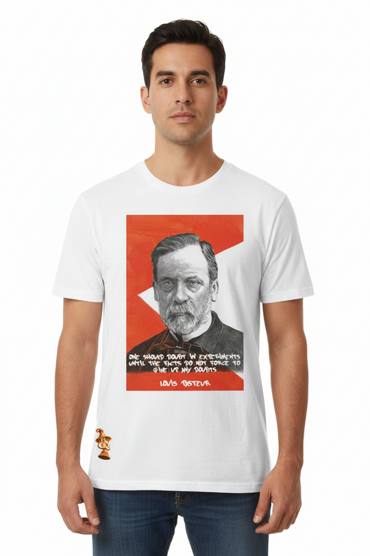T-shirt illustrAEmenti Louis Pasteur