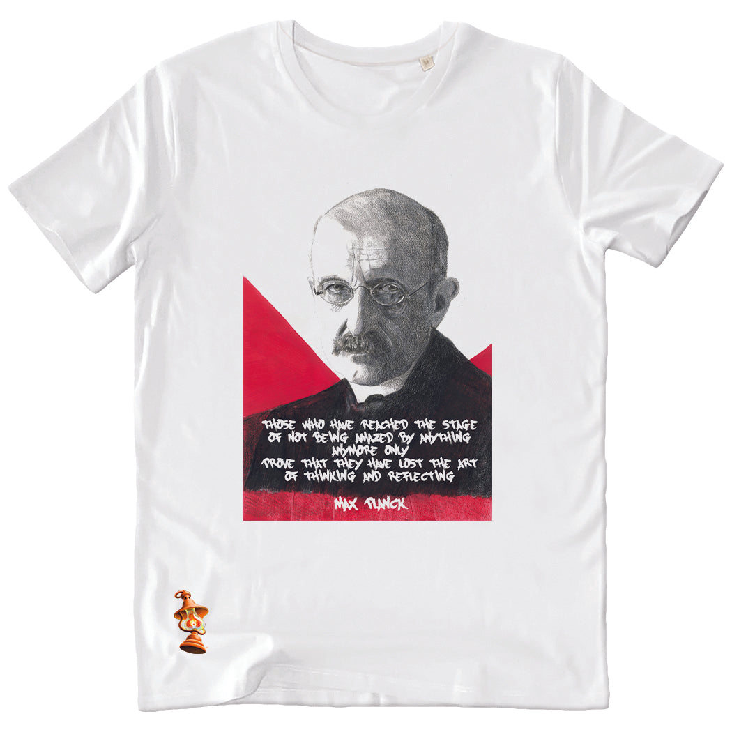 T-shirt illustrAEmenti Max Planck