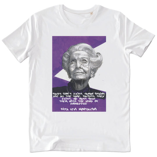 T-shirt illustrAEmenti Rita Levi Montalcini