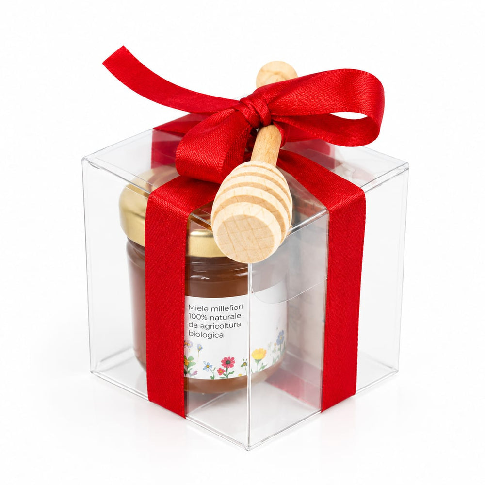Bomboniera Solidale Miele e tisana Christmas Edition