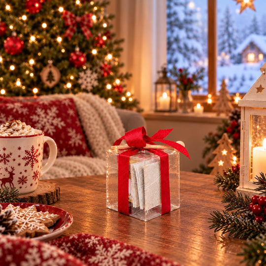 Bomboniera Solidale Miele e tisana Christmas Edition