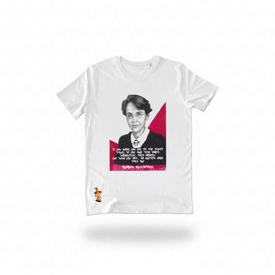 T-shirt illustrAEmenti Barbara McClintock