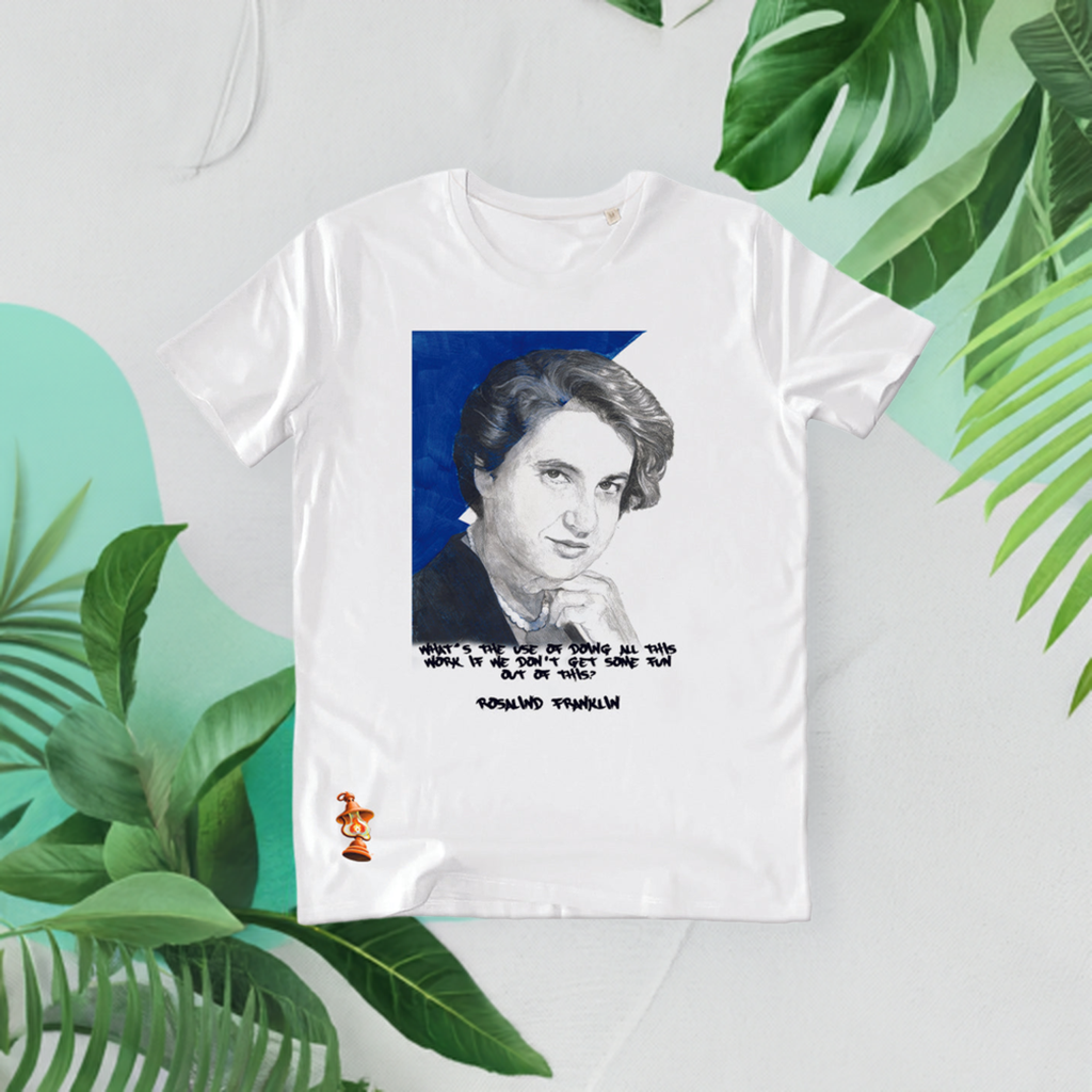 T-shirt illustrAEmenti Rosalind Franklin