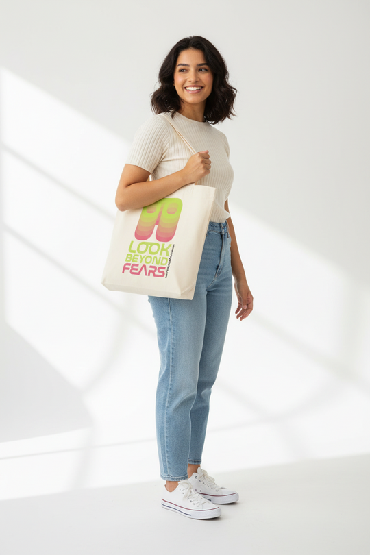 Tote Bag Look Beyond