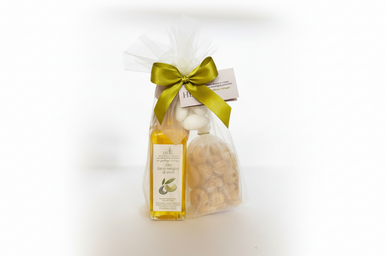 Bomboniera Solidale Olio d'oliva e Taralli