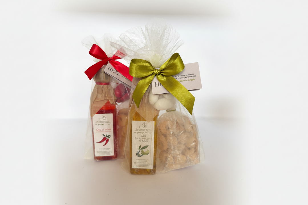Bomboniera Solidale Olio d'oliva e Taralli